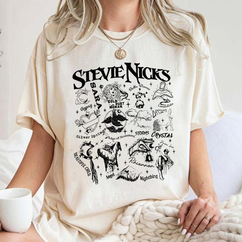 Best Songs Stevie Nicks Concert Dreams - Adult & Kids T-Shirts, Sweatshirts & Hoodies apparel design preview 1