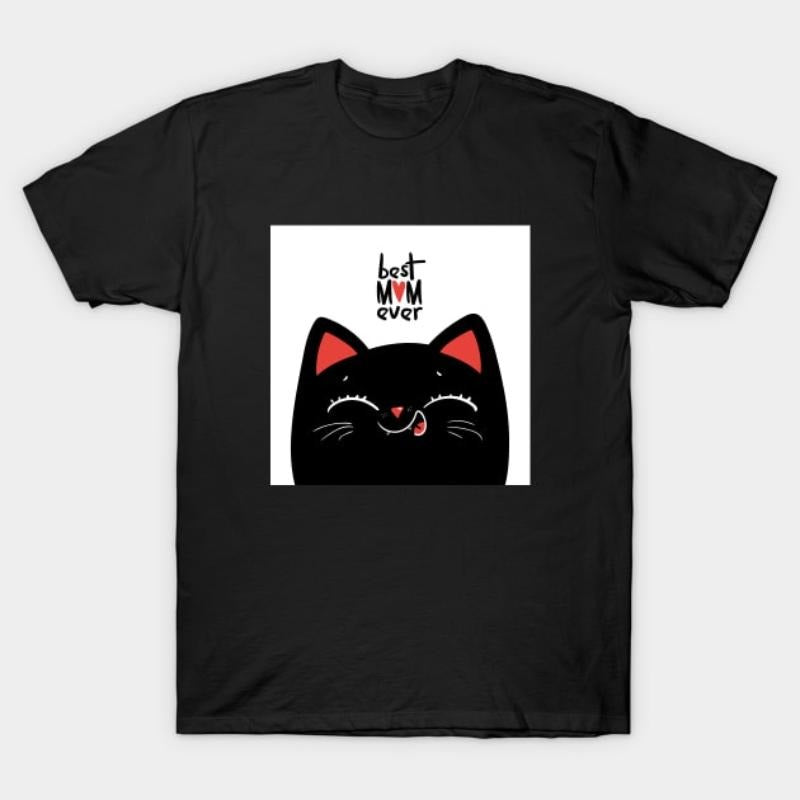Best Mom Ever Cat - Adult & Kids T-Shirts, Sweatshirts & Hoodies apparel design preview 1