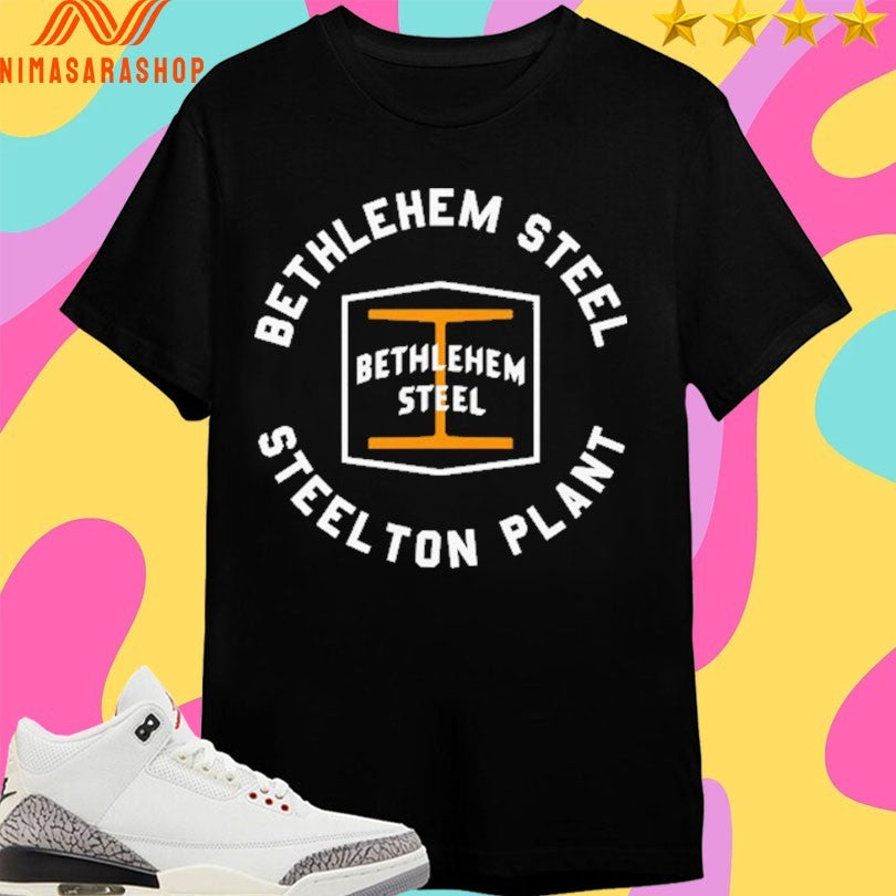 Bethlehem Steel Steelton Plant Logo - Adult & Kids T-Shirts, Sweatshirts & Hoodies apparel design preview 1