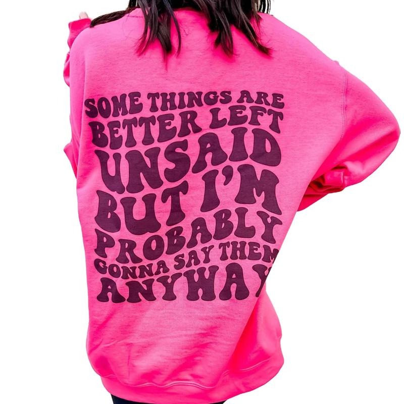 Better Left Unsaid - Adult & Kids T-Shirts, Sweatshirts & Hoodies apparel design preview 1