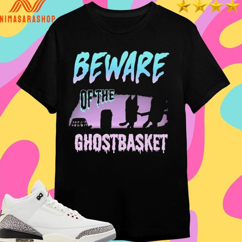 Beware Of The Ghost Basket - Adult & Kids T-Shirts, Sweatshirts & Hoodies apparel design preview 1