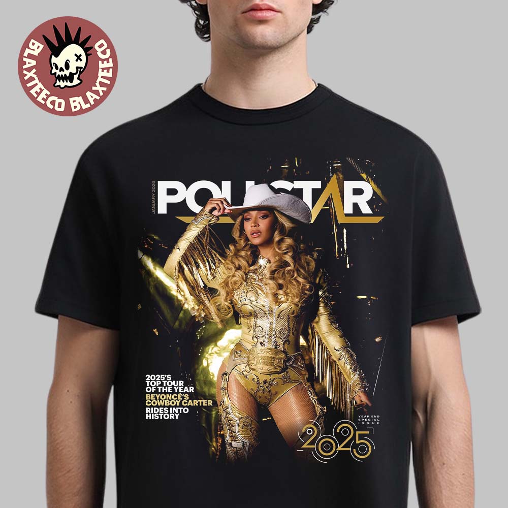 Beyonce Graces The Cover Of Pollstar As Cowboy Carter - Adult & Kids T-Shirts, Sweatshirts & Hoodies apparel design preview 1