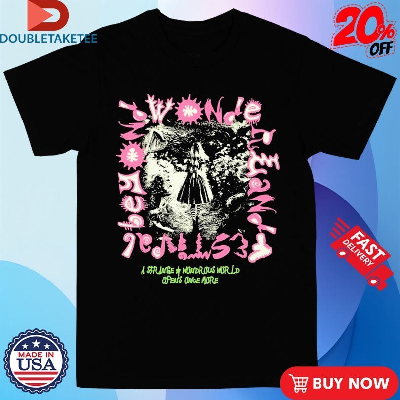 Beyond Wonderland Strange Wondrous World Opens Once - Adult & Kids T-Shirts, Sweatshirts & Hoodies apparel design preview 1