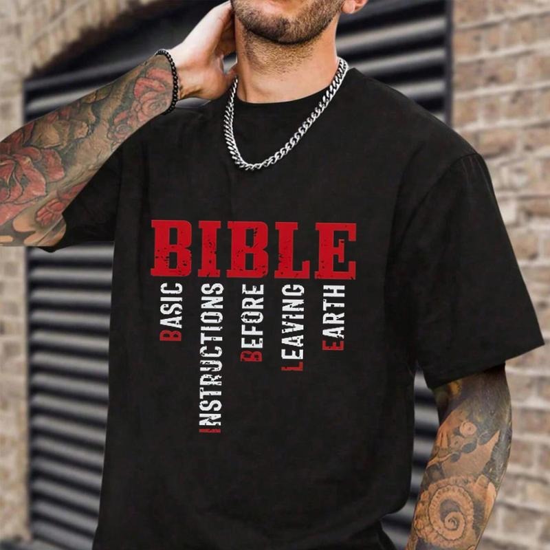 Bible Basic Instructions Before Leaving Earth Pure - Adult & Kids T-Shirts, Sweatshirts & Hoodies apparel design preview 1