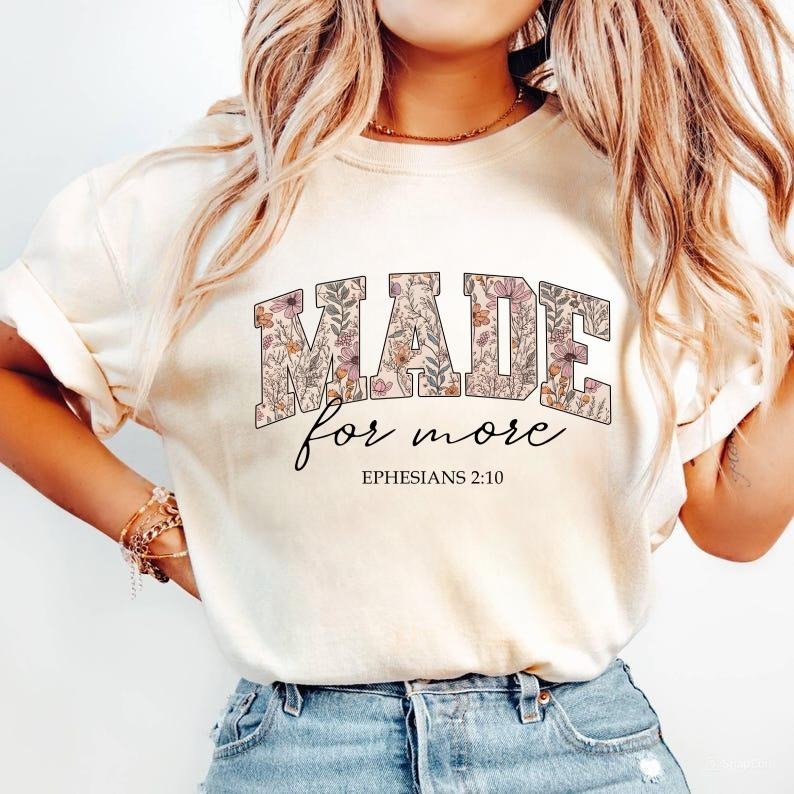 Bible Verse Cute Christian Religious Verses Religion - Adult & Kids T-Shirts, Sweatshirts & Hoodies apparel design preview 1