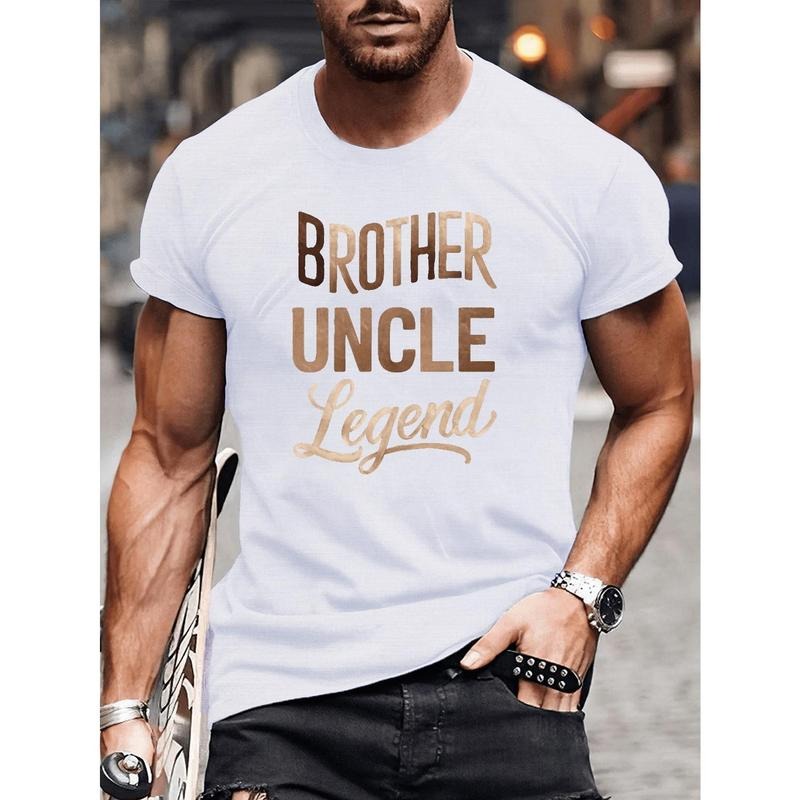 Big Tall 'Brother Uncle Legend' Casual Short Sleeve - Adult & Kids T-Shirts, Sweatshirts & Hoodies apparel design preview 1
