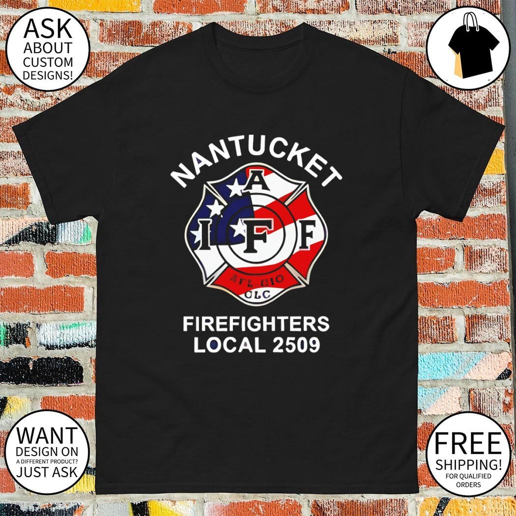 Big Ben Nantucket Firefighters Local 2509 - Adult & Kids T-Shirts, Sweatshirts & Hoodies apparel design preview 1