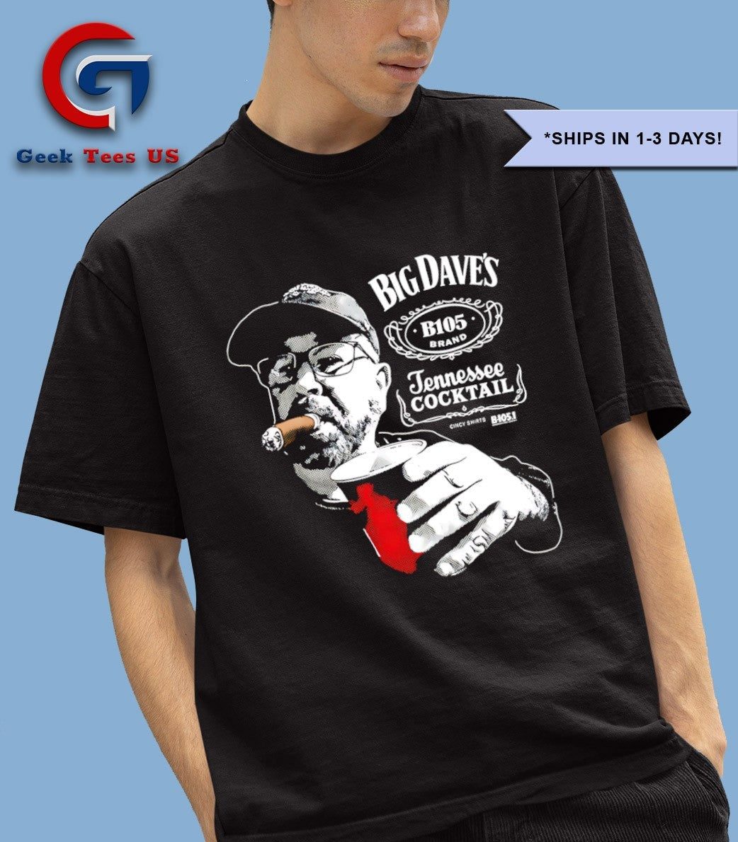 Big Dave's Tennessee Cocktail - Adult & Kids T-Shirts, Sweatshirts & Hoodies apparel design preview 1