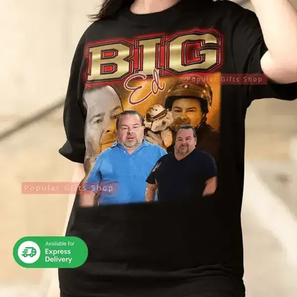Big Ed Vintage Him Her Best Fan Express Shipping - Adult & Kids T-Shirts, Sweatshirts & Hoodies apparel design preview 1