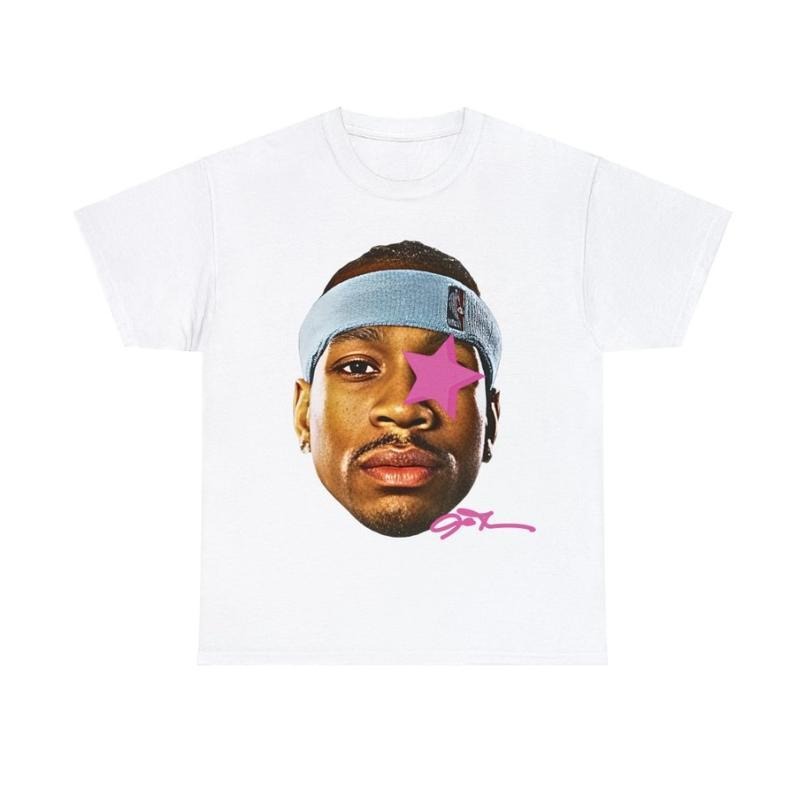 Big Head Allen Iverson Trending Fans All Size Cotton - Adult & Kids T-Shirts, Sweatshirts & Hoodies apparel design preview 1