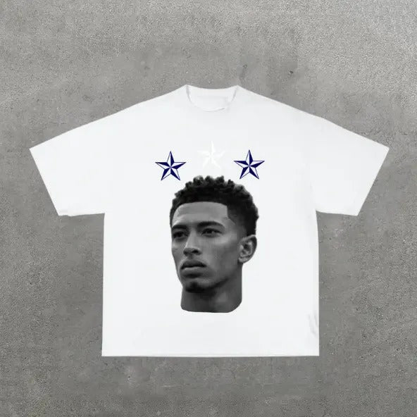 Big Head Jude Vintage Soccer Menswear Womenswear - Adult & Kids T-Shirts, Sweatshirts & Hoodies apparel design preview 1