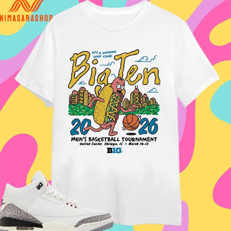 Big Ten 2026 Men’s Basketball Tournament United - Adult & Kids T-Shirts, Sweatshirts & Hoodies apparel design preview 1