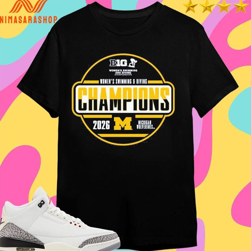 Big Women’s Swimming And Diving Champions 2026 - Adult & Kids T-Shirts, Sweatshirts & Hoodies apparel design preview 1