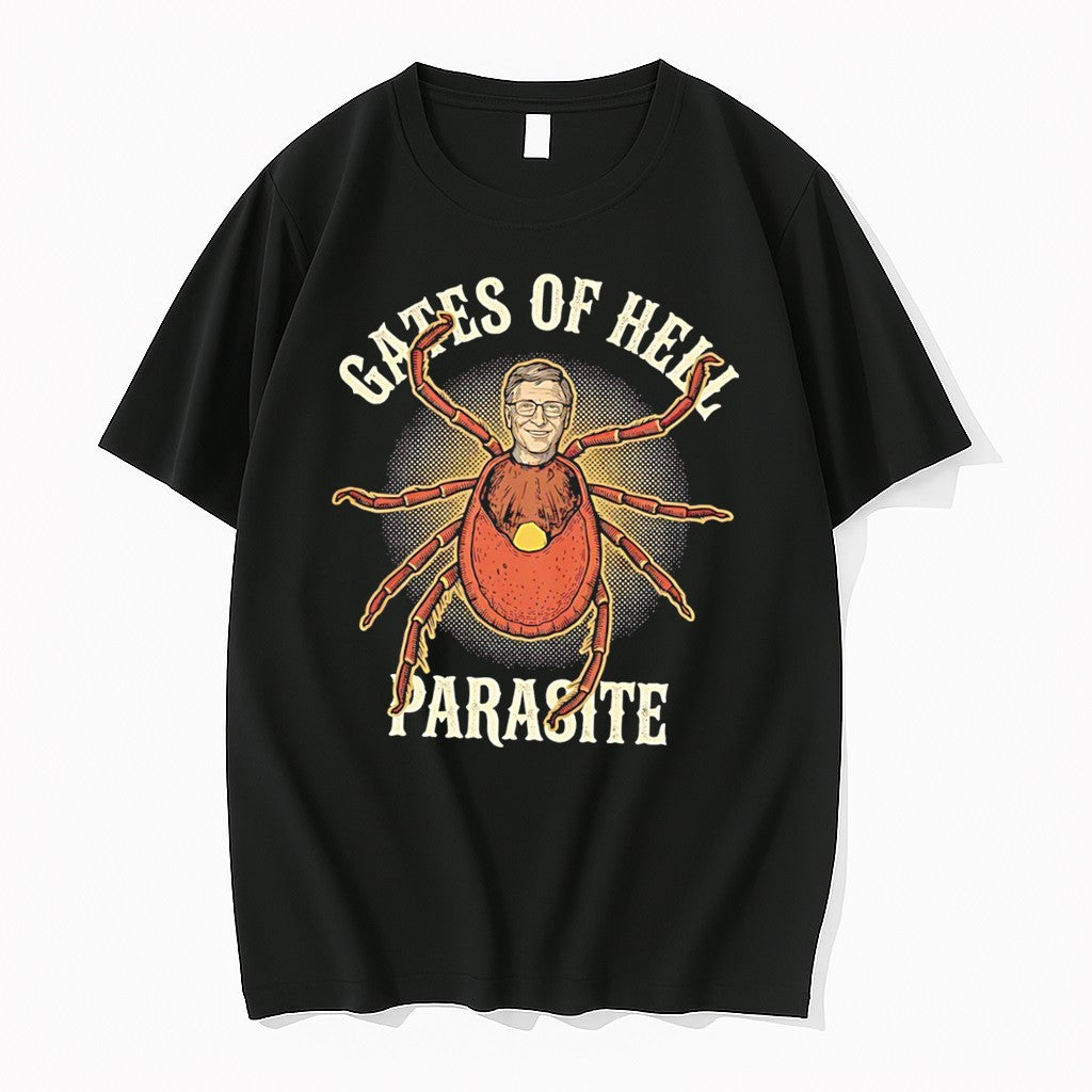 Bill Gates Of Hell Parasite Sweater Jpg - Adult & Kids T-Shirts, Sweatshirts & Hoodies apparel design preview 1