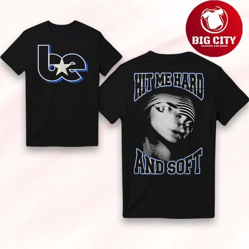 Billie Eilish Be Blurry Hit Me Hard And Soft Two - Adult & Kids T-Shirts, Sweatshirts & Hoodies apparel design preview 1