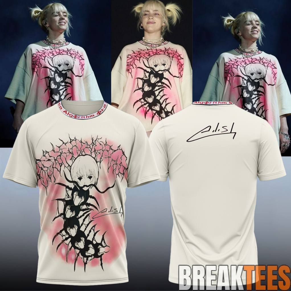 Billie Eilish Hit Me Hard and Soft Tour 2026 - Adult & Kids T-Shirts, Sweatshirts & Hoodies apparel design preview 1