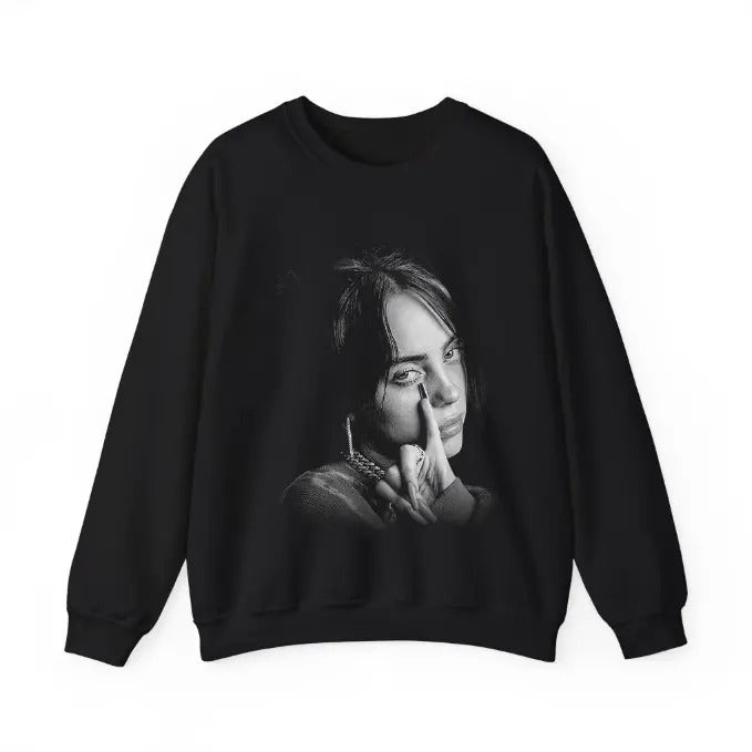 Billieee Eilishhh Craze - Adult & Kids T-Shirts, Sweatshirts & Hoodies apparel design preview 1