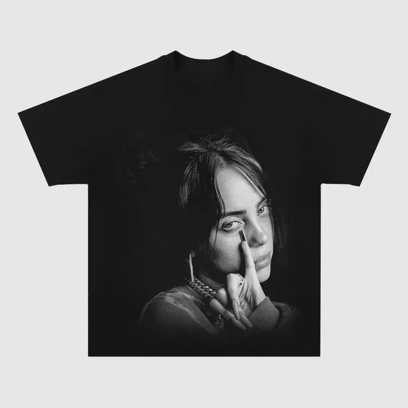 Billieee Eilishhh Craze - Adult & Kids T-Shirts, Sweatshirts & Hoodies apparel design preview 1