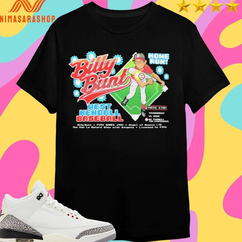 Billy Bunt West Kendall Baseball Home Run - Adult & Kids T-Shirts, Sweatshirts & Hoodies apparel design preview 1