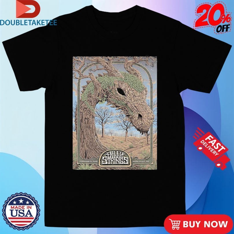 Billy Strings Asheville North Carolina Night 3 At - Adult & Kids T-Shirts, Sweatshirts & Hoodies apparel design preview 1
