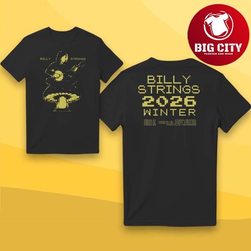 Billy Strings Banjo Two Sided - Adult & Kids T-Shirts, Sweatshirts & Hoodies apparel design preview 1