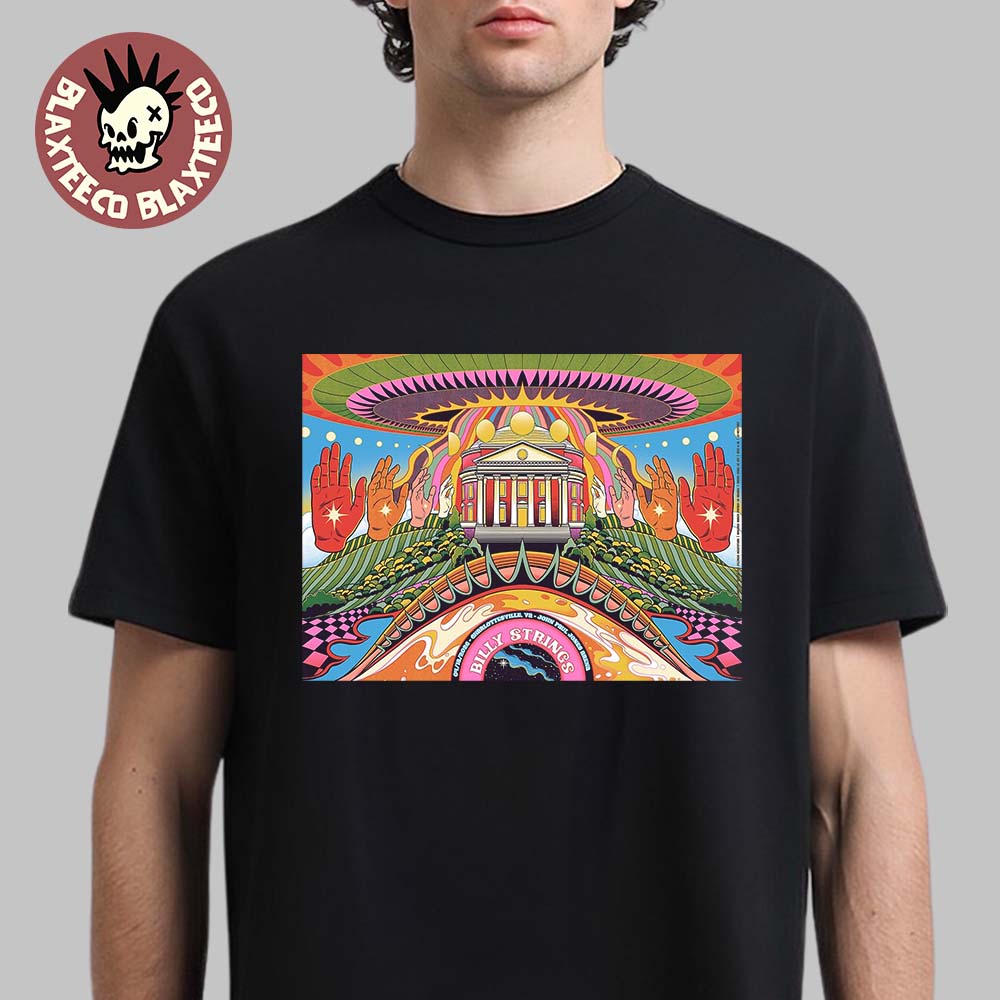 Billy Strings Charlottesville Virginia 2026 Night 2 - Adult & Kids T-Shirts, Sweatshirts & Hoodies apparel design preview 1
