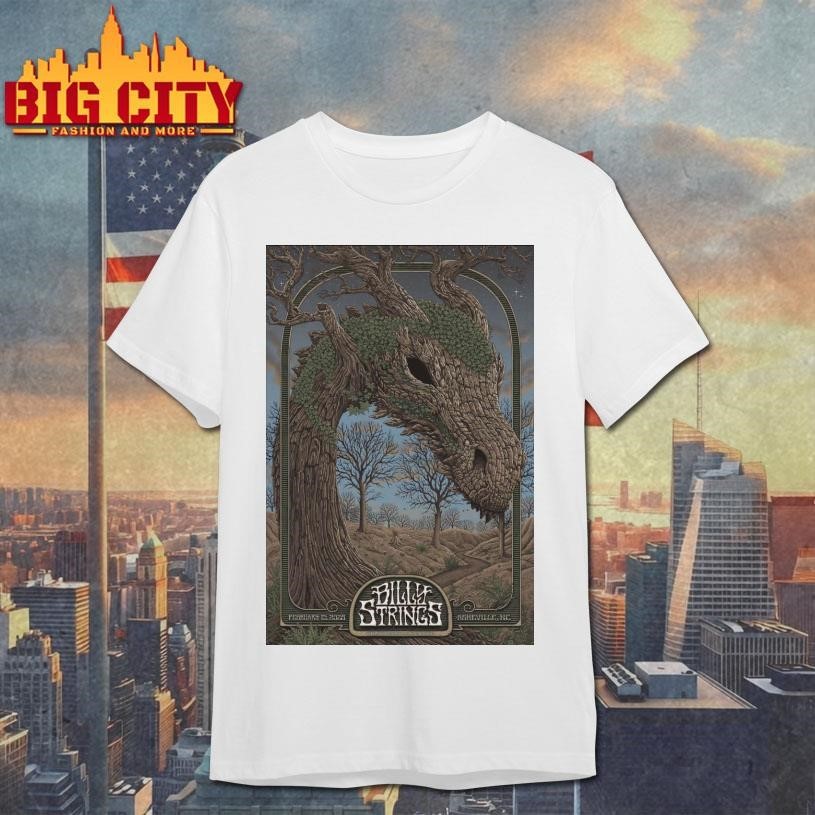 Billy Strings Feb 13 2026 ExploreAsheville.com Arena - Adult & Kids T-Shirts, Sweatshirts & Hoodies apparel design preview 1