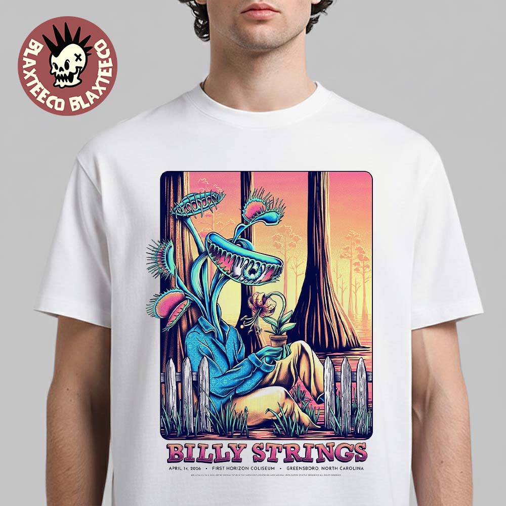 Billy Strings Greensboro North Carolina 2026 Venue - Adult & Kids T-Shirts, Sweatshirts & Hoodies apparel design preview 1