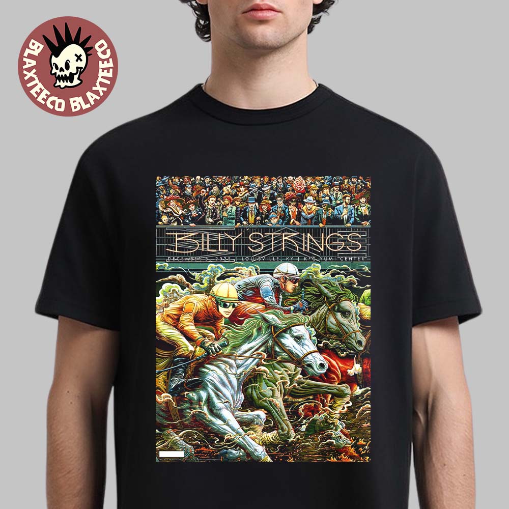 Billy Strings Louisville Kentucky 2025 Night 1 Poster - Adult & Kids T-Shirts, Sweatshirts & Hoodies apparel design preview 1