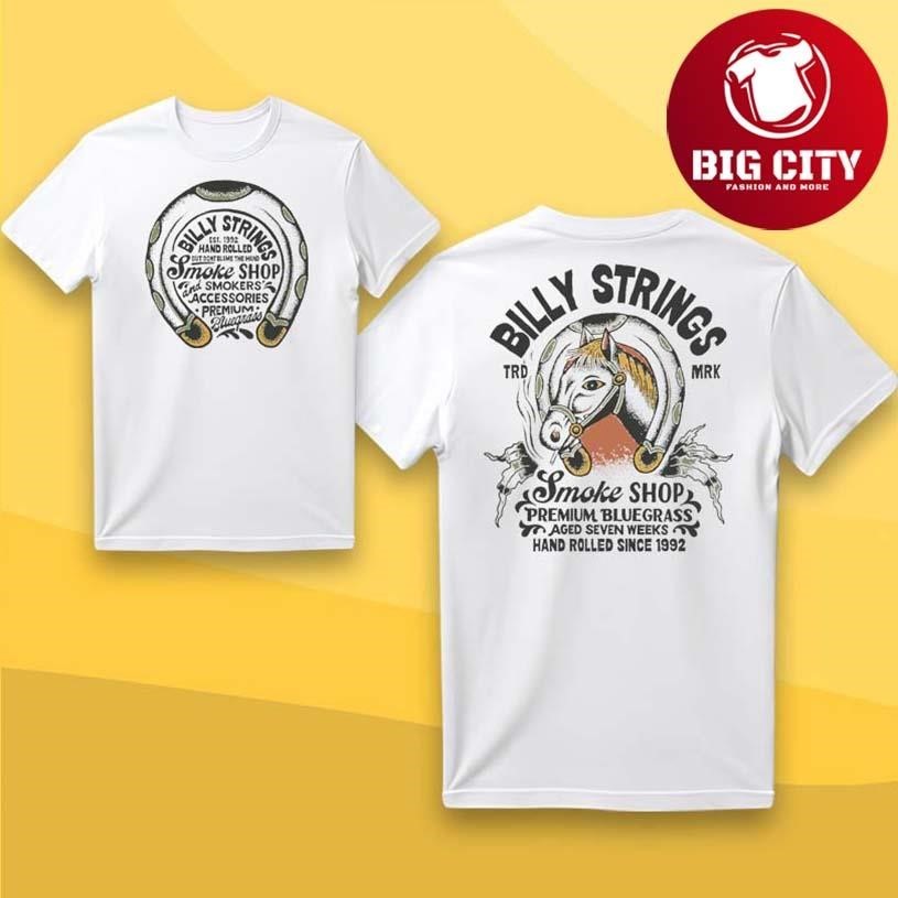 Billy Strings Smoke Two Sided - Adult & Kids T-Shirts, Sweatshirts & Hoodies apparel design preview 1
