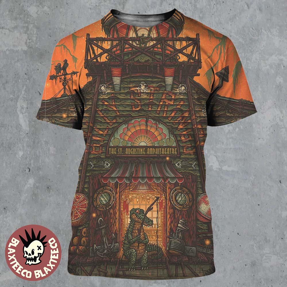 Billy Strings St. Augustine Florida 2026 Night 2 Gig - Adult & Kids T-Shirts, Sweatshirts & Hoodies apparel design preview 1