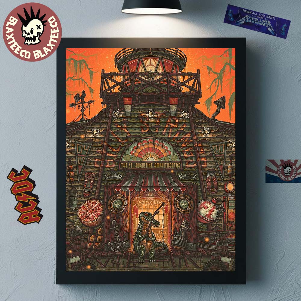 Billy Strings St. Augustine Florida 2026 Night 2 Gig - Adult & Kids T-Shirts, Sweatshirts & Hoodies apparel design preview 1