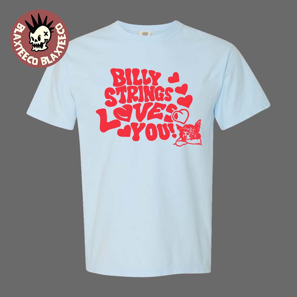 Billy Strings Winter 2026 Tour Merch Loves You - Adult & Kids T-Shirts, Sweatshirts & Hoodies apparel design preview 1