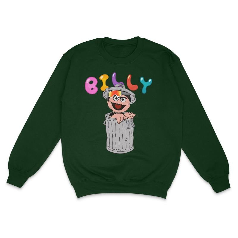 Billy Trashcan Custom Printed Is Terrible - Adult & Kids T-Shirts, Sweatshirts & Hoodies apparel design preview 1