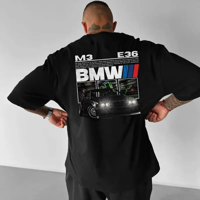 Bimmer M3 E36 Menswear Street Racing Car Boyfriend - Adult & Kids T-Shirts, Sweatshirts & Hoodies apparel design preview 1