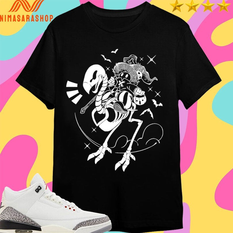 Bird Bones Pop Culture Wizard - Adult & Kids T-Shirts, Sweatshirts & Hoodies apparel design preview 1