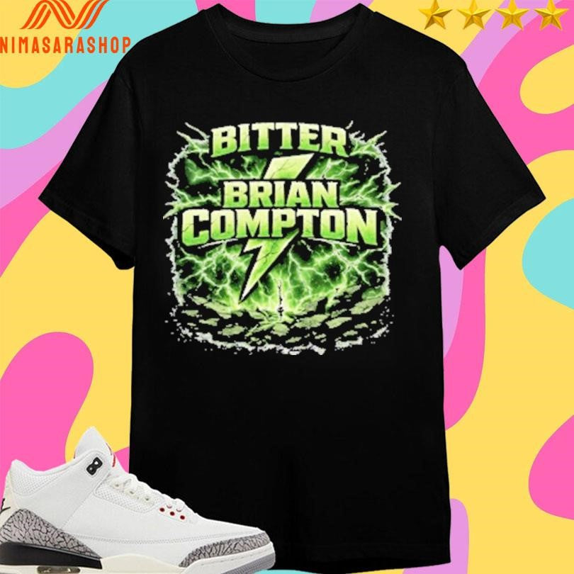 Bitter Brian Compton Lightning Bolt - Adult & Kids T-Shirts, Sweatshirts & Hoodies apparel design preview 1
