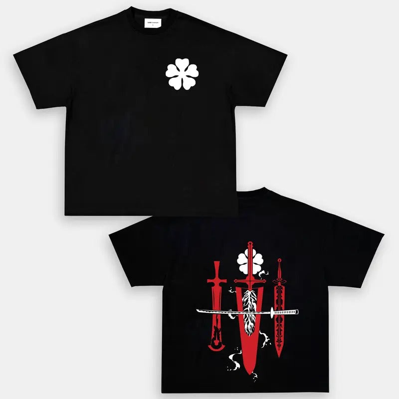 Black Clover 5 Anime Basic - Adult & Kids T-Shirts, Sweatshirts & Hoodies apparel design preview 1