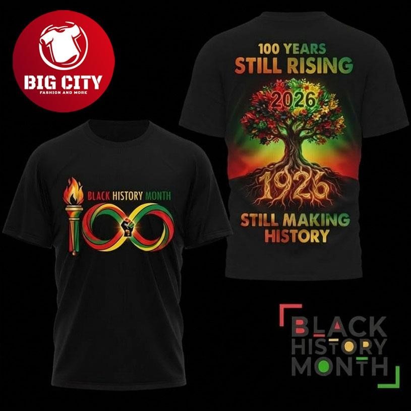 Black History Month 2026 Two Sided - Adult & Kids T-Shirts, Sweatshirts & Hoodies apparel design preview 1