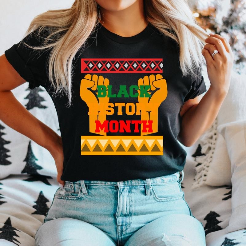 Black History Celebrate Product Pride Leaders African - Adult & Kids T-Shirts, Sweatshirts & Hoodies apparel design preview 1
