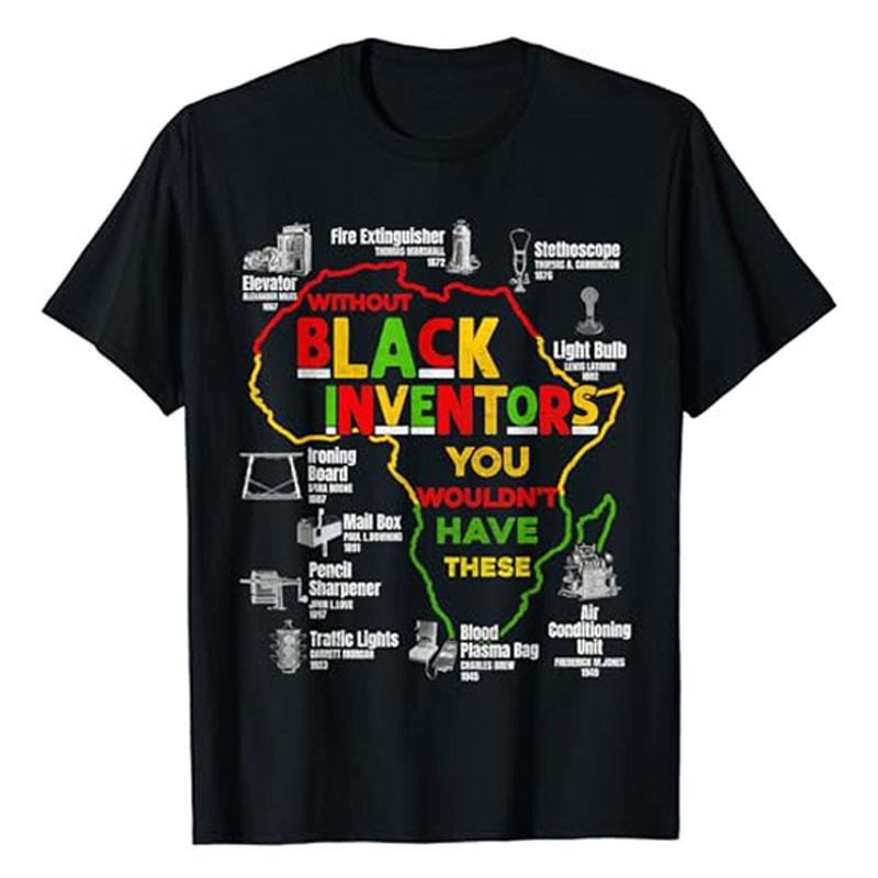 Black Inventors History Month African Juneteenth - Adult & Kids T-Shirts, Sweatshirts & Hoodies apparel design preview 1