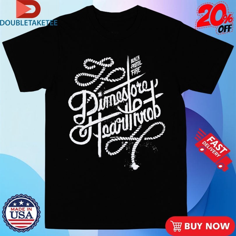 Black Pistol Fire Dimestore Hearthrob - Adult & Kids T-Shirts, Sweatshirts & Hoodies apparel design preview 1