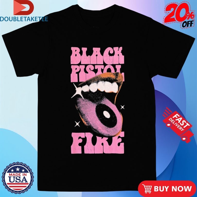 Black Pistol Fire Tongue Eye - Adult & Kids T-Shirts, Sweatshirts & Hoodies apparel design preview 1