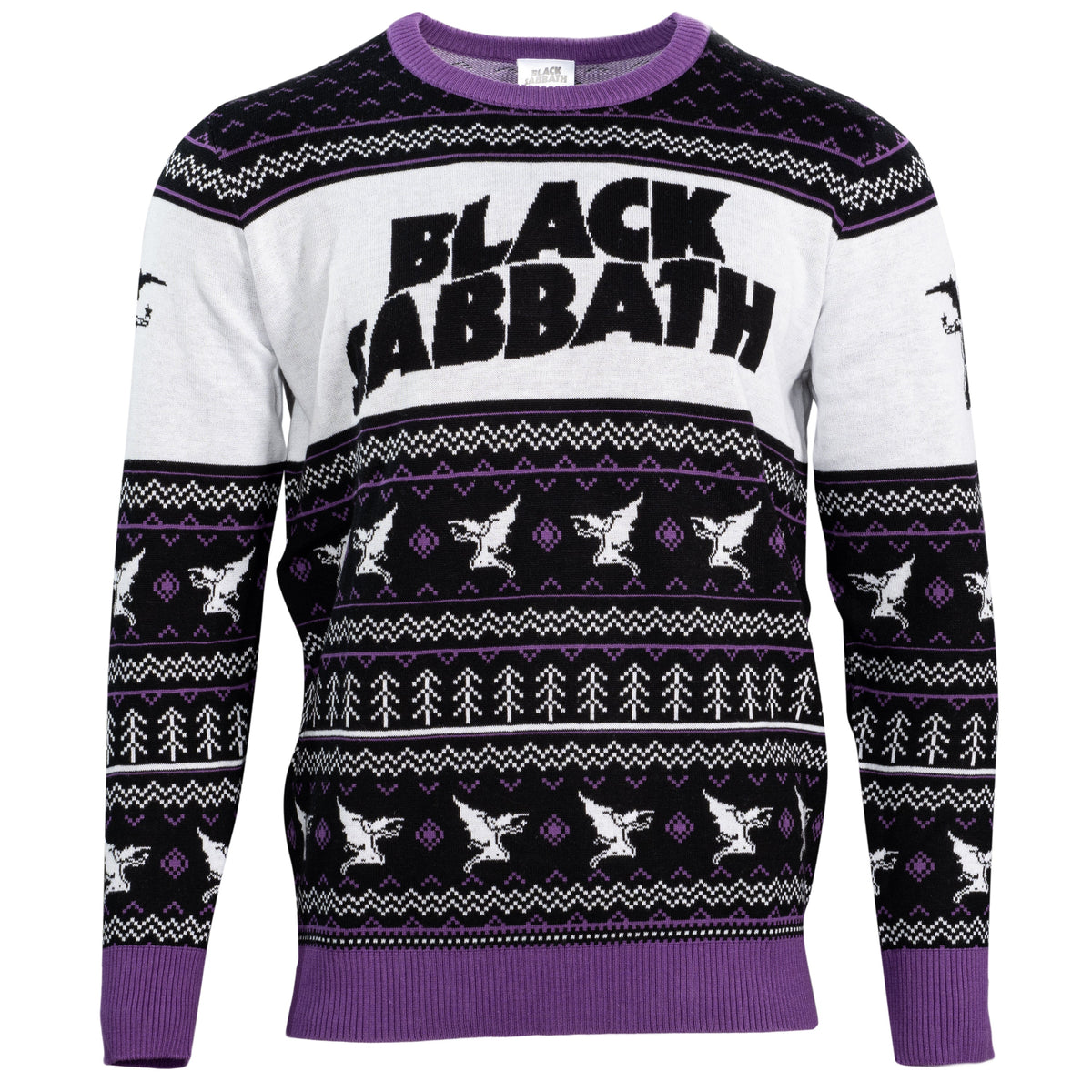 Black Sabbath Flying Demon Ugly Christmas Sweater - Holiday Gift product image