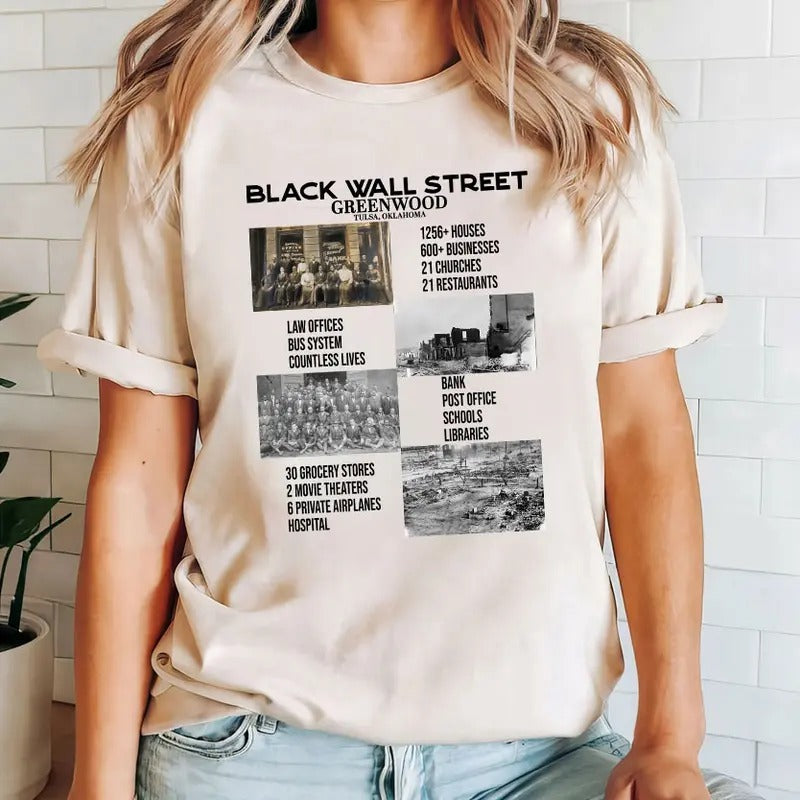 Black Wall Street African American History Legacy - Adult & Kids T-Shirts, Sweatshirts & Hoodies apparel design preview 1