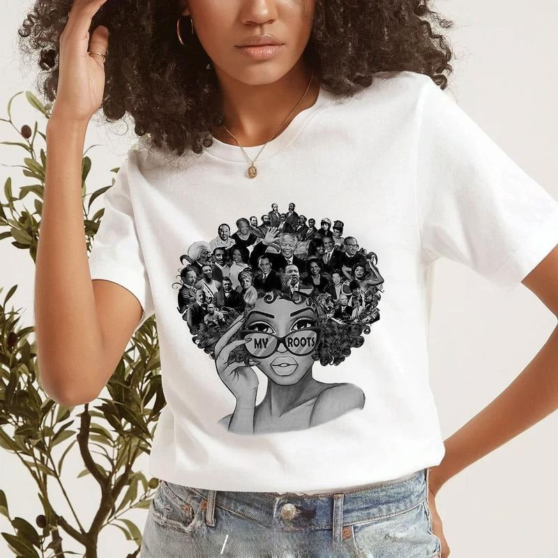 Black History Month Lives Matter Owned Woman Comfort - Adult & Kids T-Shirts, Sweatshirts & Hoodies apparel design preview 1