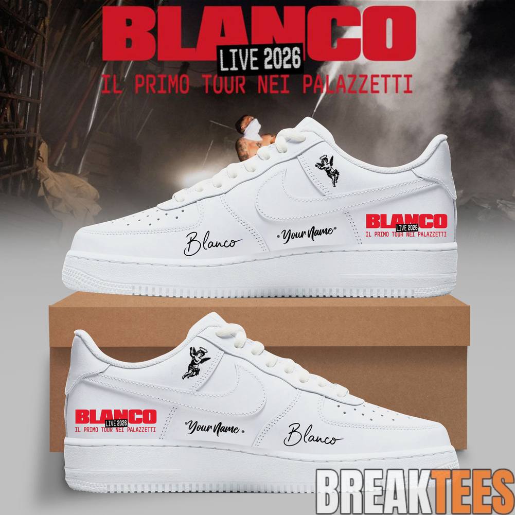 Blanco Live 2026 Il Primo Tour Nei Palazzetti Custom - Adult & Kids T-Shirts, Sweatshirts & Hoodies apparel design preview 1