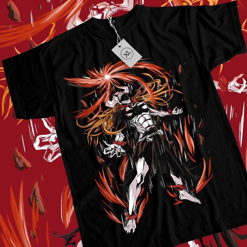 Bleach Anime Ichigo Vasto Lorde Form Manga Lover Ball - Adult & Kids T-Shirts, Sweatshirts & Hoodies apparel design preview 1