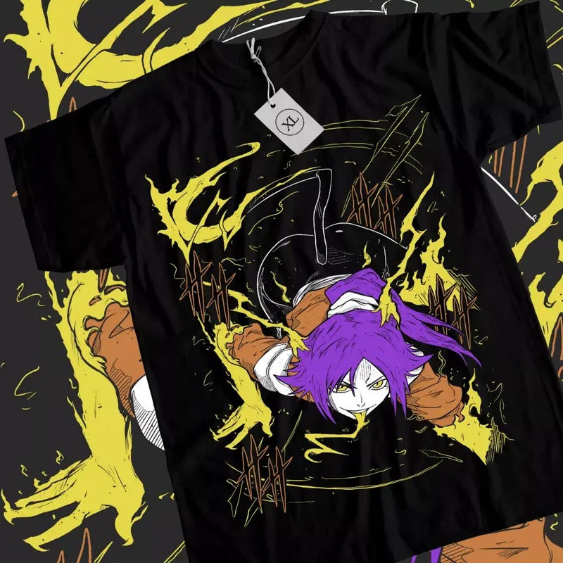 Bleach Anime Yoruichi Shihouin Kawaii Waifu Manga - Adult & Kids T-Shirts, Sweatshirts & Hoodies apparel design preview 1