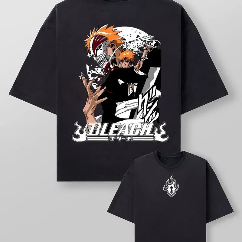 Bleach Ichigo Kurosaki Japanese Anime Streetwear - Adult & Kids T-Shirts, Sweatshirts & Hoodies apparel design preview 1